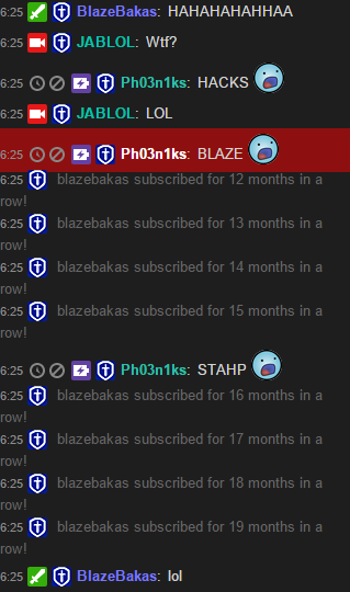 Blazerinoss's tweet photo. when you subbed to @HL_JAB for 12 months before he is even subbed for 12 months #DedicatedViewer http://t.co/OoB25YR2TT