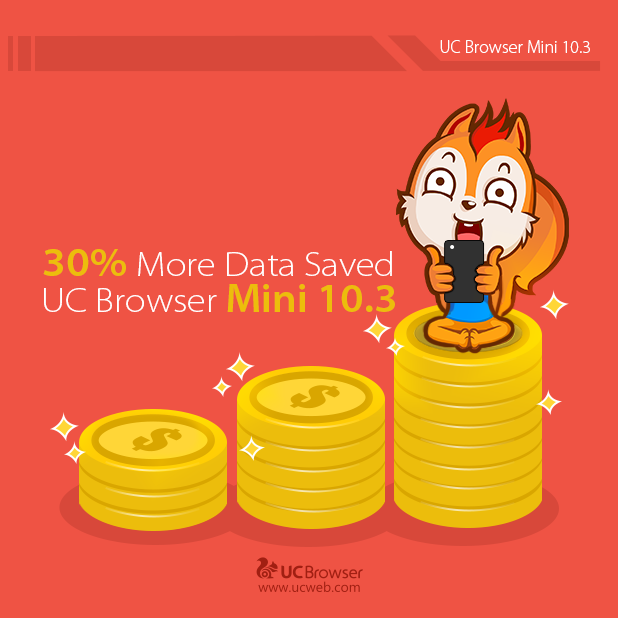 UCBrowser's tweet image. Hey, do you want more data savings? Try #UCBrowserMini 10.3 and tell us what you think: bit.ly/UCAndroidMini
