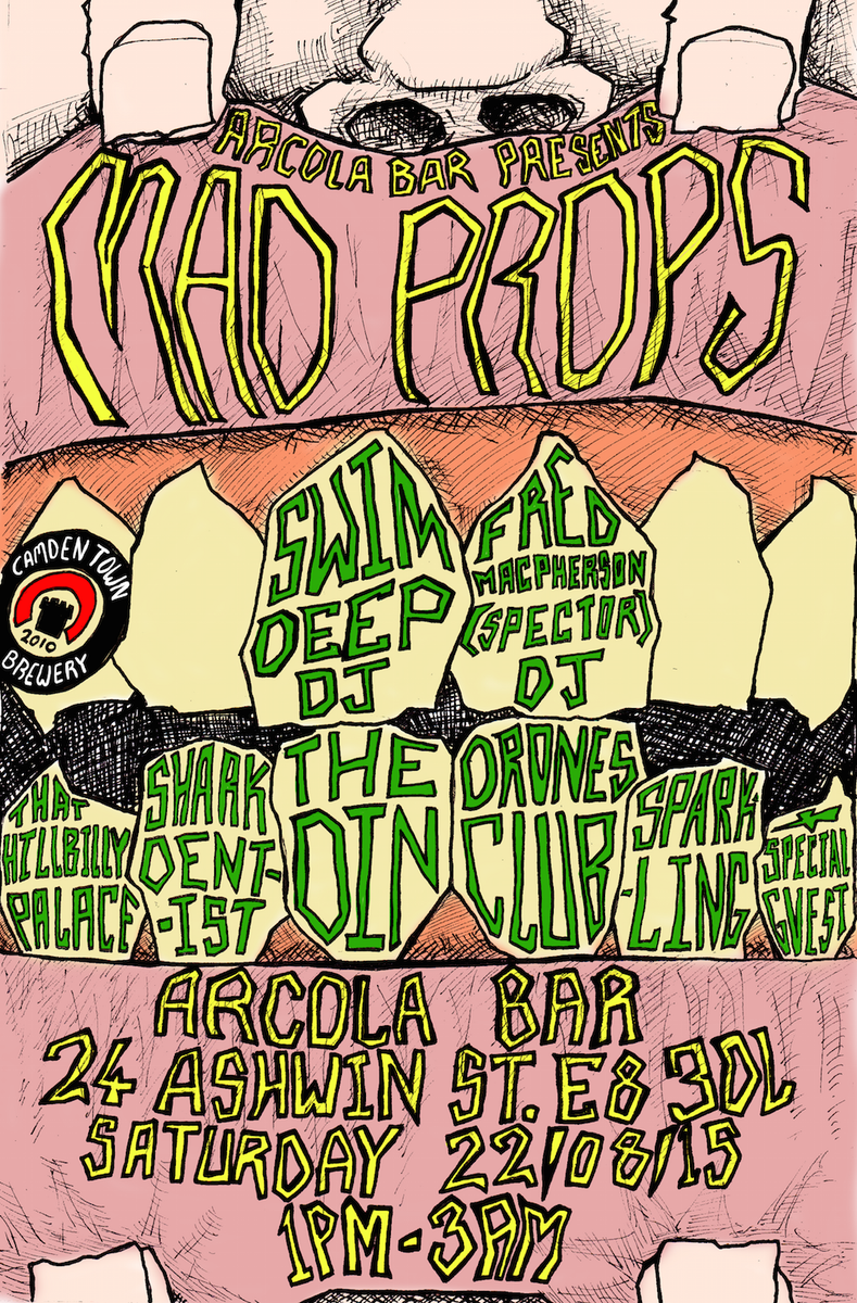 TOMORROW (1pm-3am): music, talks, food and drink at MAD PROPS. facebook.com/events/4363668… <a href="/arcolabar/">Arcola Bar</a> @arcolaenergy