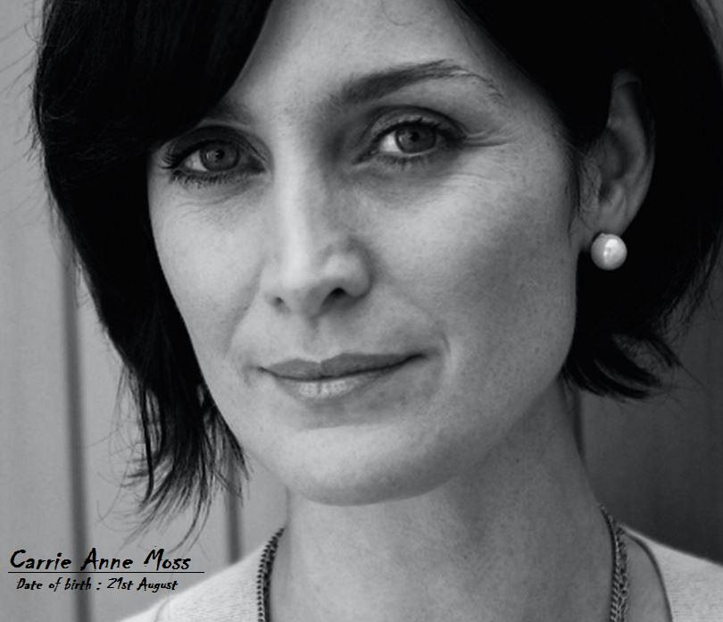   1999 48 years old  Happy CARRIE ANNE MOSS!  
