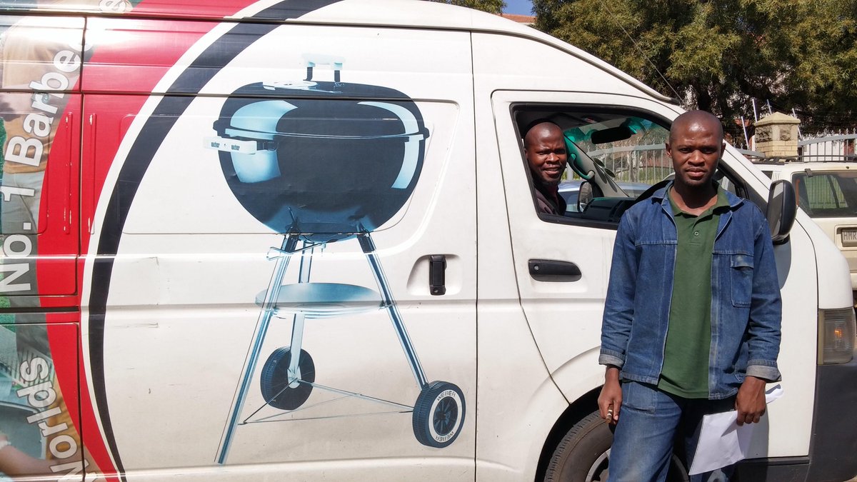 BushnellSA's tweet image. Thank you @WeberBraaiSA for our new &amp;amp; shiny Weber. We look forward to many a chop &amp;amp; dop around this beauty.