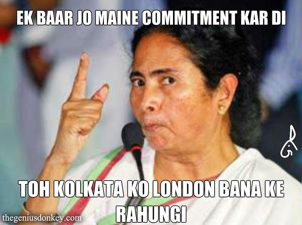 thegeniusdonkey's tweet photo. #MamataBanerjee #Kolkata #Calcutta #BarackObama http://t.co/QACZgqDwjj