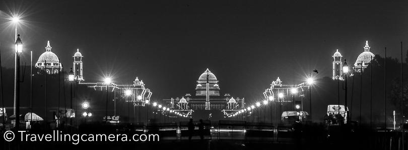 #Indian #Presidentshouse on the eve of #IndependenceDay #IncredibleIndia #Travel #Architecture #Photography