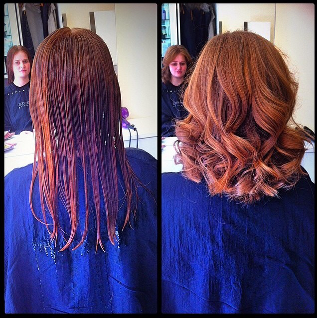 HaleHairStylist's tweet photo. @TerencePaul before and after on this #gorgeous #redhead #fabulous #texture #colour #curls #bounce http://t.co/8qDD9NNoWc