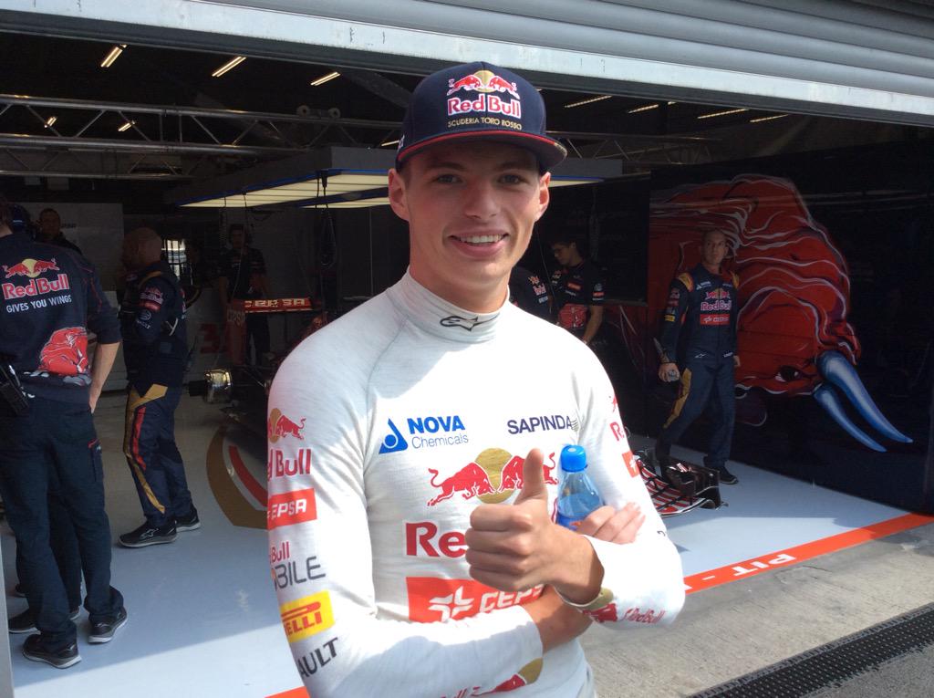 Max Verstappen se ...