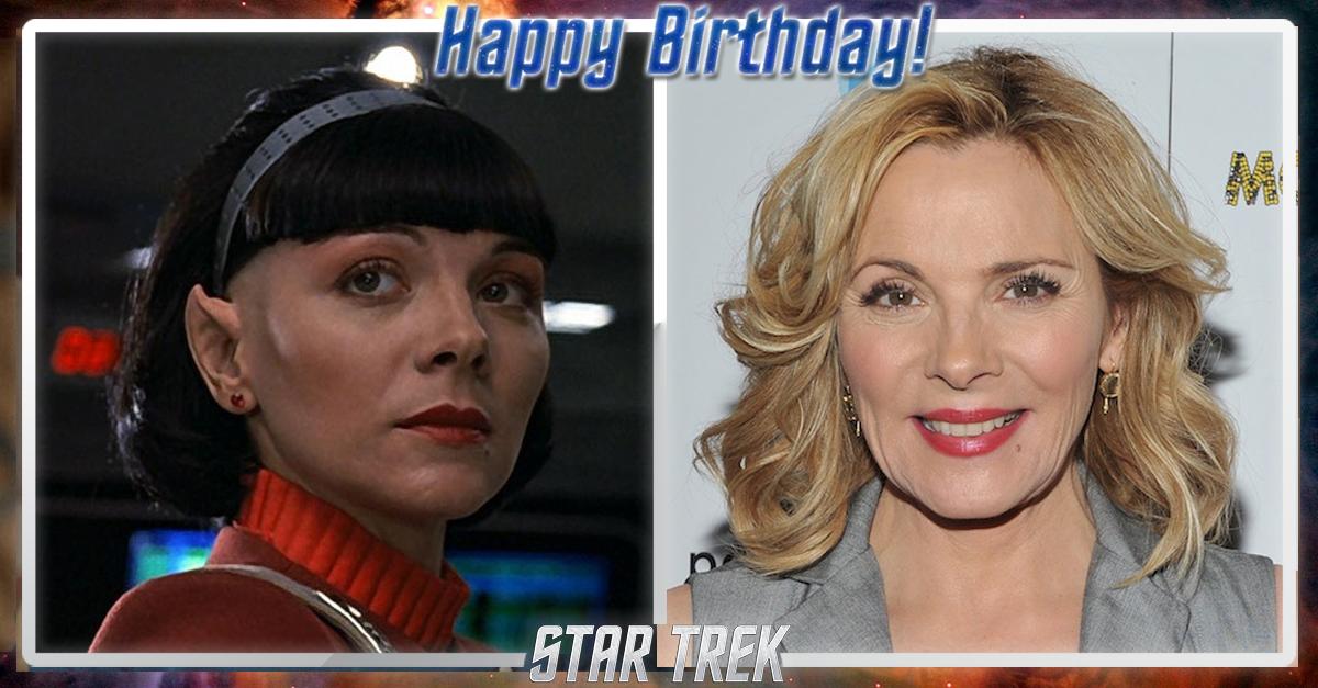 Happy Birthday to Kim Cattrall ! What was your favorite Valeris moment? 