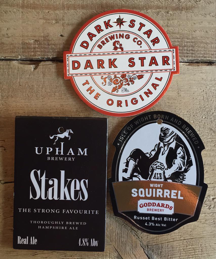 TheWightBear's tweet image. Friday menu, 6 cracking ales from @Darkstarbrewco @dbcales @rustyprop @PiddleBrewery @GoddardsBrewery @UphamBrewery