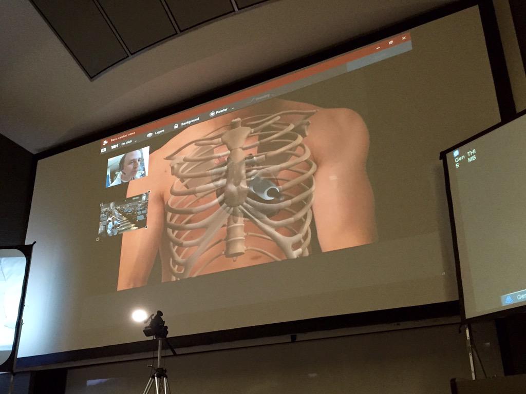 bretpnelson's tweet photo. High-fidelity cardiac anatomy review for echo by @reacts71 at #ccus2015 http://t.co/kAWkGsuIBU