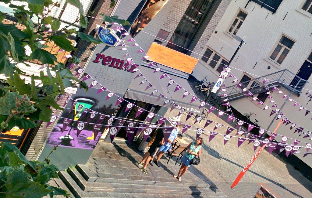 evenck's tweet image. Stratumseind is er klaar voor: #purple2015 krijgt vorm in Eindhoven #intro040