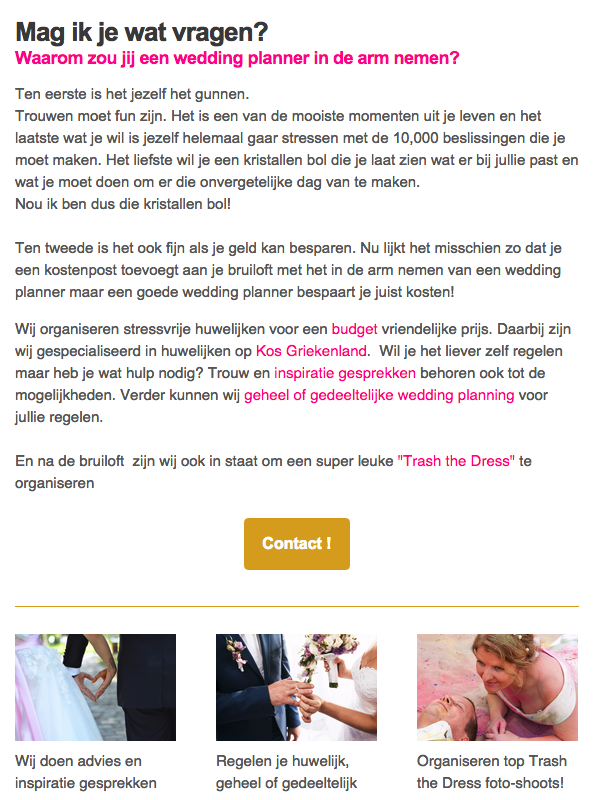 Weddinglock's tweet photo. Echt wel! http://t.co/htpMfZhqHE