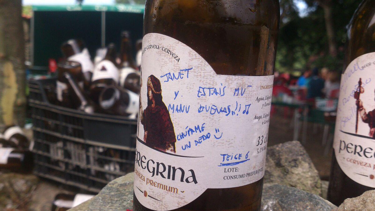 lorelains93's tweet photo. Cervecita del camino. Está tó buena¡ (8) http://t.co/mIRXDpYlQE