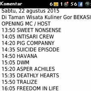 via <a href="/yowh11/">YowH</a>: Dont forget tommorow #FREEDOMINLIFE perform  at 16.05 wib :D see you guys~