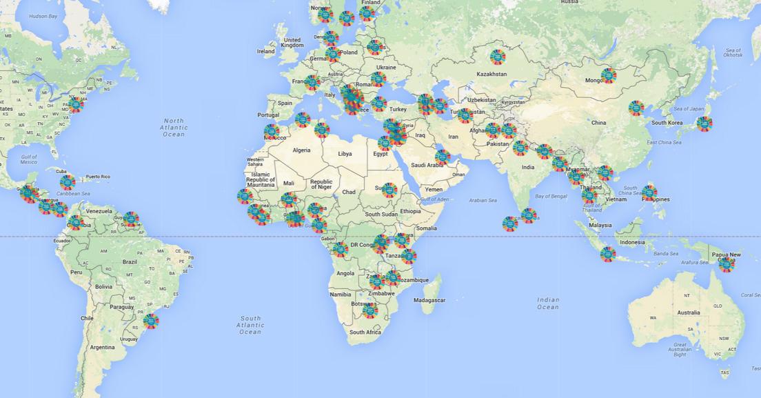 UNDP's tweet image. From @UNDPAlbania to @UNDPZambia - Social Good Summits are taking place all over the world! ow.ly/RcAWS