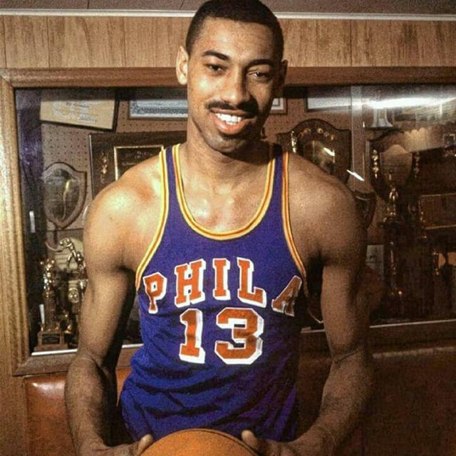 Repost via from Double Tap for Happy Birthday to the late Wilt Chamberlain... 