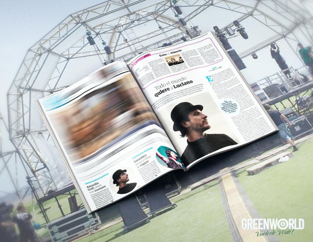 La prensa lo tiene claro, todo el mundo quiere a <a href="/lucianocadenza/">Luciano</a>! #greenworldfestival