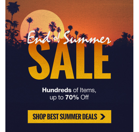 #Summer is coming to an end, but before we say our final goodbyes, how about one more #Sale? bit.ly/1MILJ51