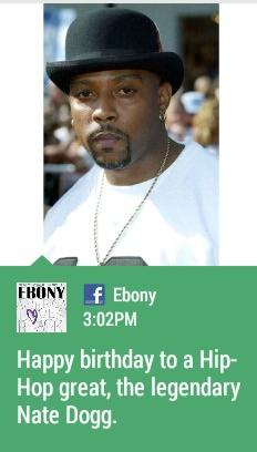 Happy Birthday Nate Dogg!!!      