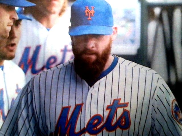 _JohnRoarty's tweet photo. I'm enjoying the woolen beard trend. Here posted #BaseballBeards. Woof! #BobbyParnell #JonNiese and #DustinAckley http://t.co/i4fxJPnwtQ