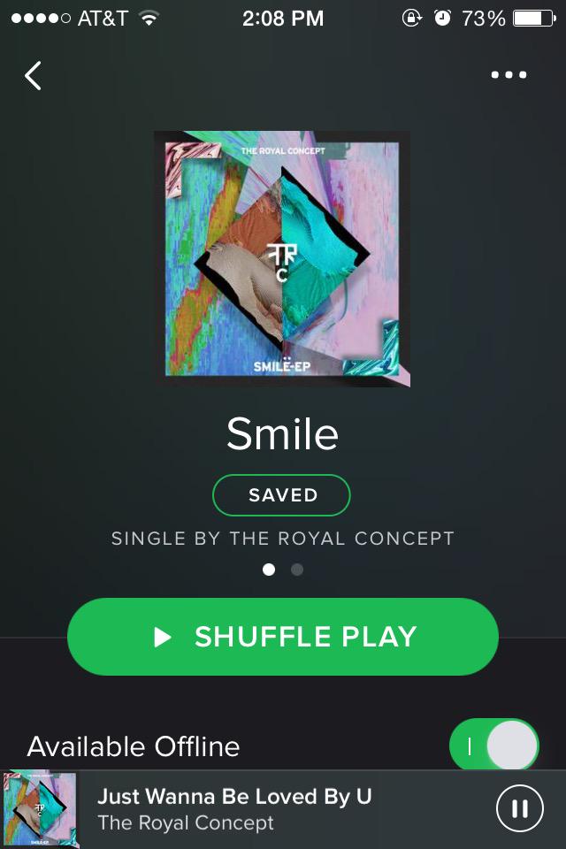 Now I'm just waiting for @theroyalconcept to announce a Philly date #SmileEP