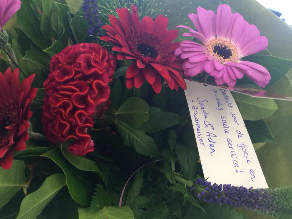 SezaModa's tweet image. Hier worden wij blij van! Wij wensen dit bruidspaar een super mooie dag!