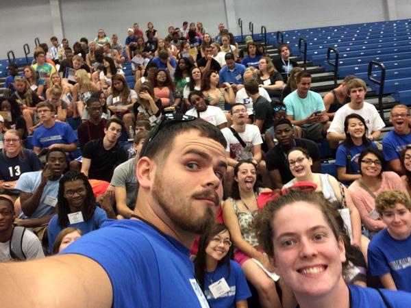 EIU_Prowl's tweet photo. We're kicking off #Prowl15 with Convocation in just a few minutes! What are you looking forward to most? #EIU19 http://t.co/hOutg4C9Vo