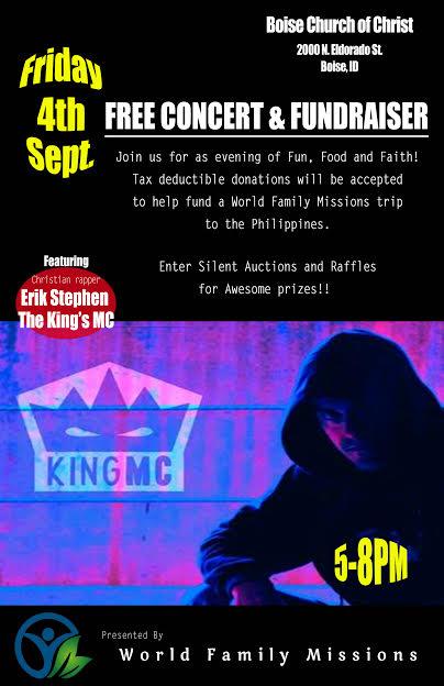 wfmissions's tweet photo. @895KTSY Come hang out with us and support our mission trip to the Philippines! #worldfamilymissions http://t.co/FQZkqsiaw7