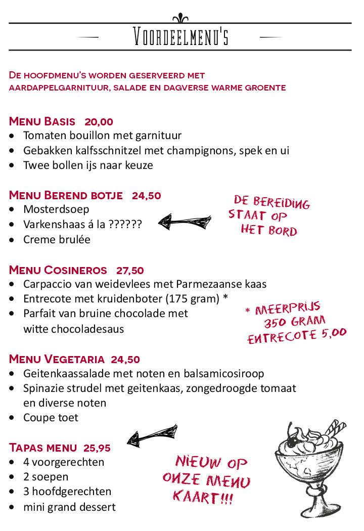 Vanaf nu ook tapasmenu bij <a href="/cosineros06/">Eetcafé Cosineros</a>