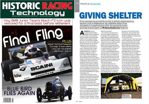 David Brewerton (@davidbrewerton) on Twitter photo <a href="/AiresheltaLtd/">Aireshelta Ltd</a> UK inflatable shelters in Historic Racing Technology magazine (Summer 2015) - bit.ly/1JabYNF <a href="/AiresheltaLtd/">Aireshelta Ltd</a> UK inflatable shelters in Historic Racing Technology magazine (Summer 2015) - bit.ly/1JabYNF