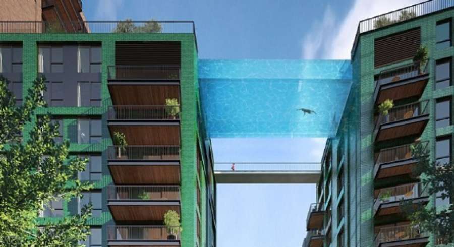 A3Noticias's tweet photo. Londres construirá la primera piscina aérea suspendida entre dos edificios http://t.co/DJXEeJ8X9t http://t.co/UHT8r9YF4e