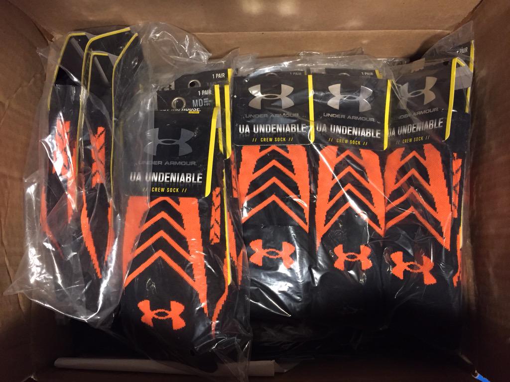 Game Socks for Tomorrow's First Game vs Riverside #FutureRangers <a href="/ENRangerfootbal/">Rangersfootball</a> <a href="/usafootball/">USA Football</a> <a href="/BrownsYouthFB/">Cleveland Browns Youth Football</a>