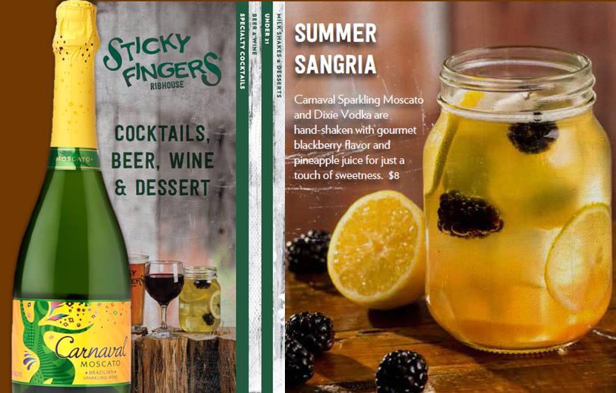 DixieVodka's tweet photo. Love the team up with our Brazilian friends @CarnavalWine @StickyFingers #sangria #teamwork http://t.co/WNQyP86Lxo
