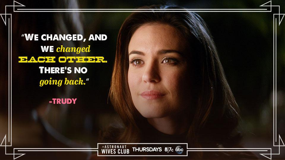There's no going back. #AstronautWivesClub