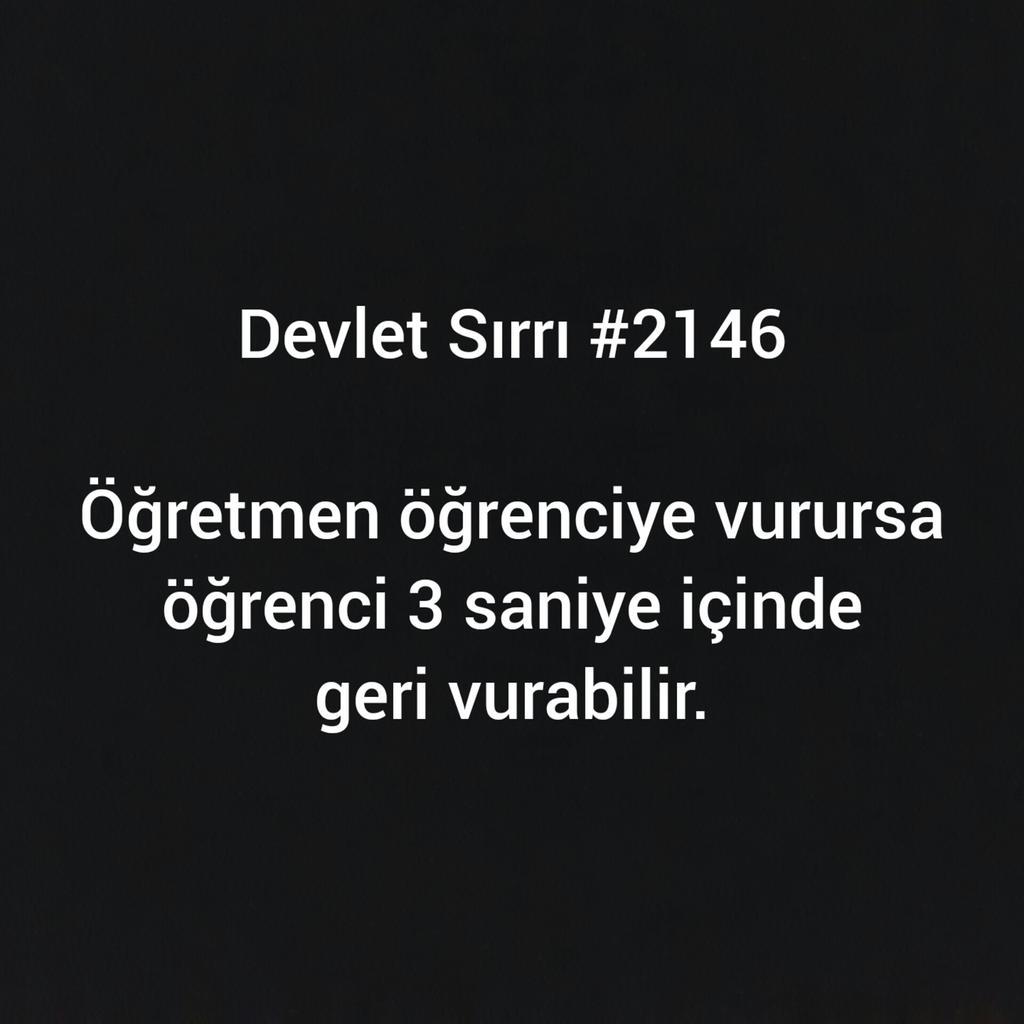 #2146 #devletsirlari