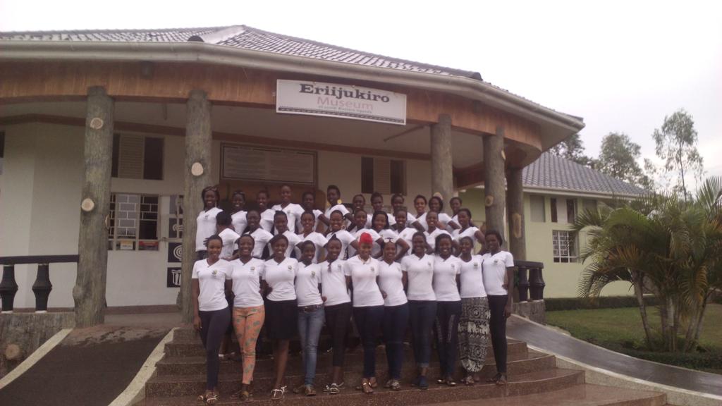 Miss Tourism 2015/16 contestants at Igongo cultural centre today.
@Adveturetrips  <a href="/Ankundajoanne/">joanne Ankunda kaliisa🌍</a>  @Adveturetrips