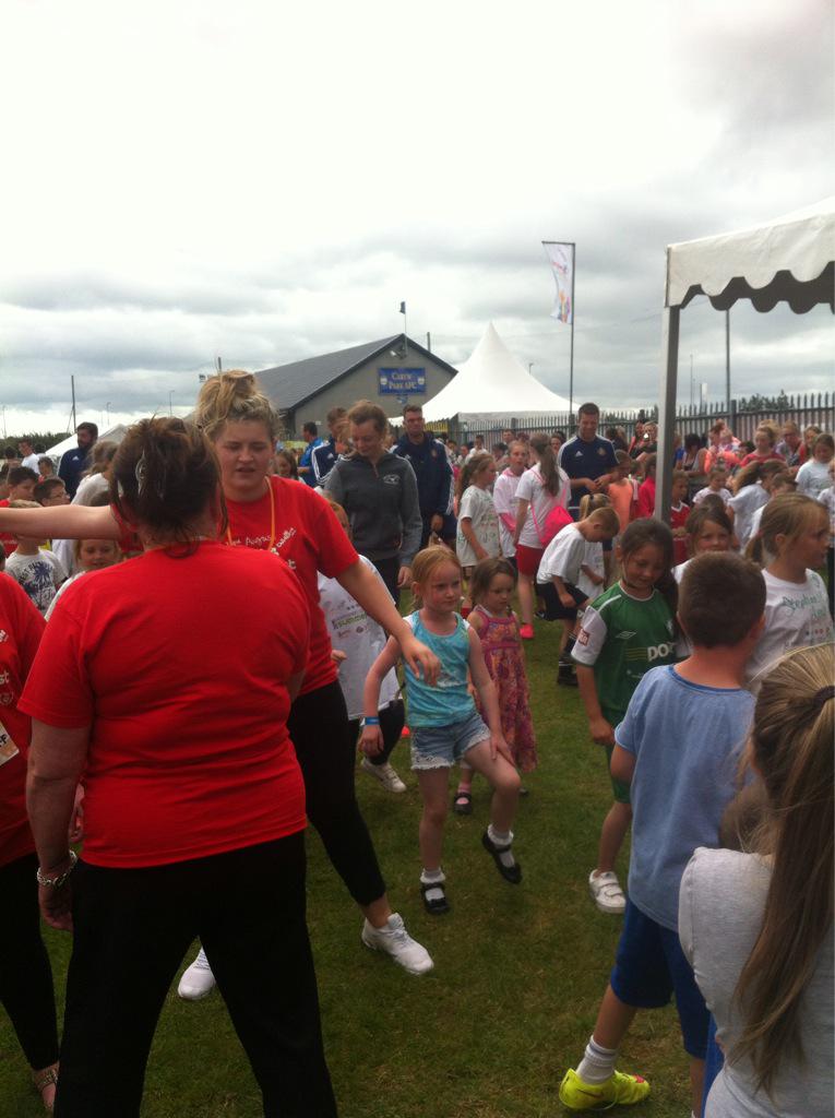changinglivesLK's tweet photo. Think it's easy to herd children? We got there! IMMENSE closing day for our soccer camp with @SAFCFoL #SSCSF2015 http://t.co/vB2ILPFOJ7