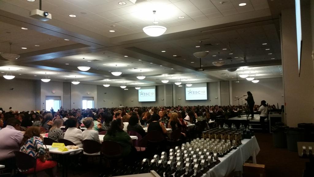 angible40's tweet image. We had a Great ESC Region 19 Convocation.