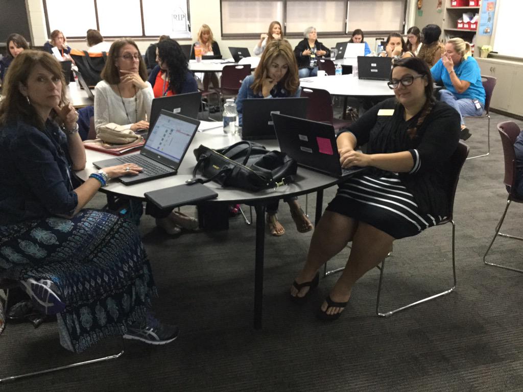 GinaCook0606's tweet photo. Friday Forums with #TPSInstructionalCoaches #SuccessTPS http://t.co/LzCYFKiotd