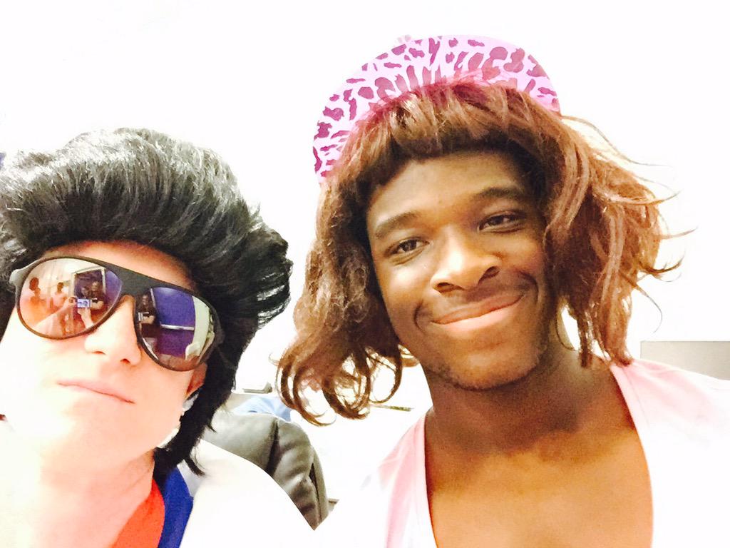 LaHabraHS's tweet image. Elvis is in the house! @LAHABRA_ASB #firstassembly