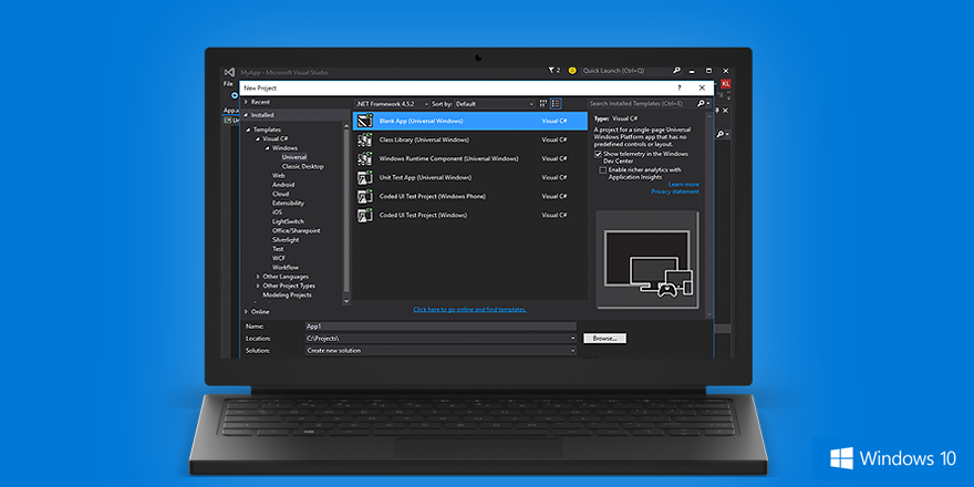 msdev's tweet photo. Let's be honest - Convenience is a dev's best friend. That's why our #UWP tools are free! http://t.co/z4mPy23IXE http://t.co/8B9JhxzTl1