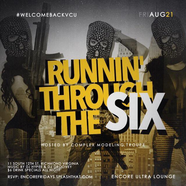 blackjack710's tweet image. #VcuWelcomeWeek $6 drink Specials 👀 #EncoreFridays 🍻