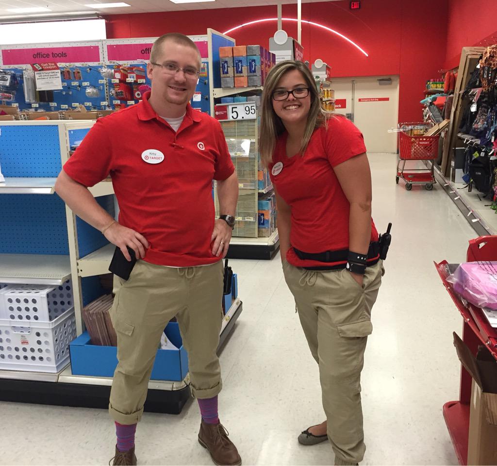 Thankful for a leader who will wear khaki cargo pants with me to celebrate #10weeksgreen for #redcards. <a href="/kirbyhunt/">Kirby Hunt</a>