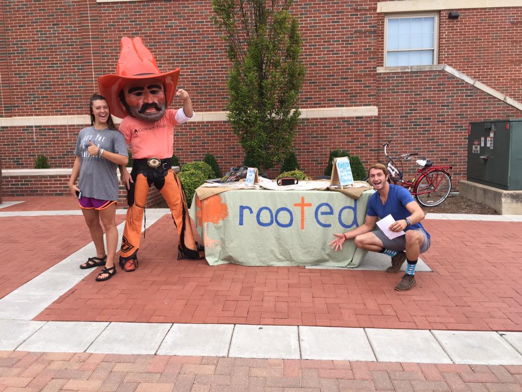 RootedOSU's tweet photo. Pistol Pete wants to go to ROOTED! How about you? #whyiloverooted #rooted15 http://t.co/1va8i6g4HQ