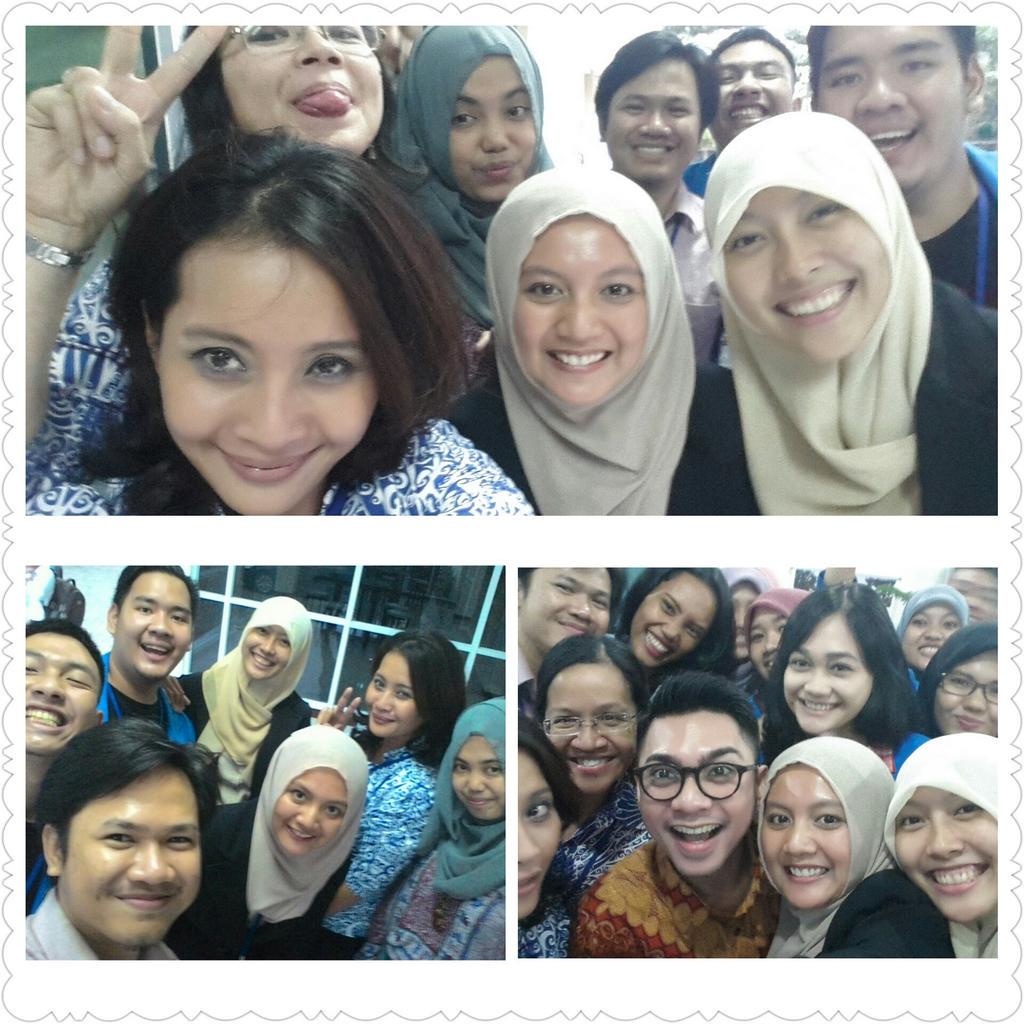 Keceriaan hari ini.....💞