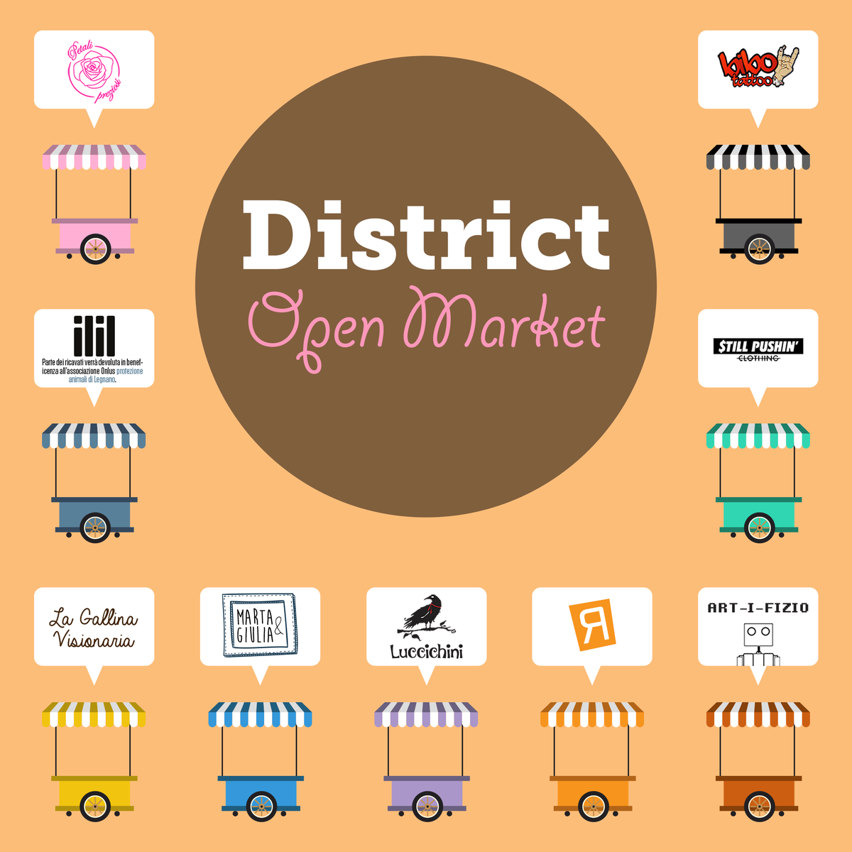 SempreBaraonda's tweet photo. All'open market del #districtfestival ci trovi anche @StillPushin, @Petali_Preziosi, @Luccichini e @ripliveit! http://t.co/wXuwHLjBTA