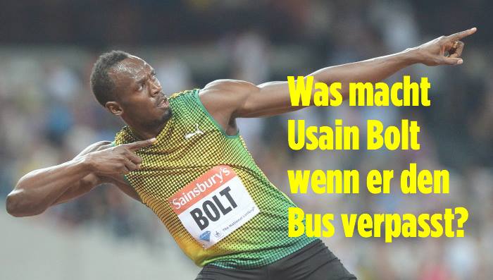 Der schnellste Mann der Welt hat heute Geburtstag: Happy Birthday, Usain Bolt! 