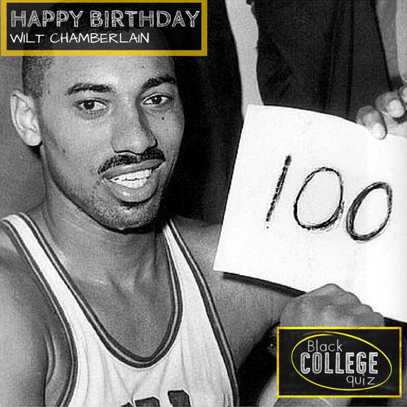 Happy Birthday Wilt Chamberlain! 