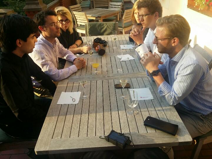 <a href="/Atomleap_com/">AtomLeap</a> preparatory meeting before our midterm event at <a href="/BerlinerSpk/">Berliner Sparkasse</a> 's Wannsee Villa
