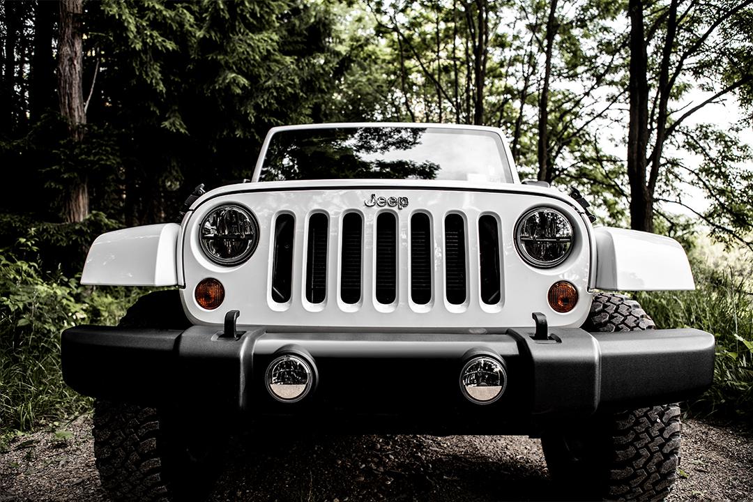 Our Jeep is about to grow up! Stay tuned for build details &amp; the amazing sponsors behind the new look #frontendfriday