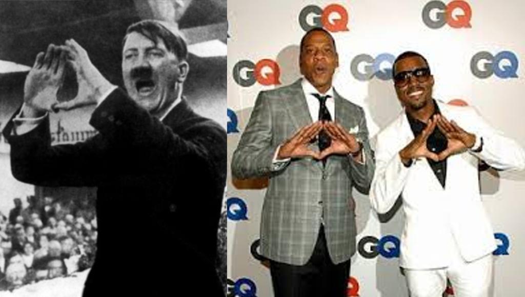 xthesurge0nx's tweet photo. #OpZion – German Jew Adolf Hitler, Satanist Jay Z & Christian Kayne West Pyramid & All… https://t.co/iln862VCCQ http://t.co/HvSQyHKuCO