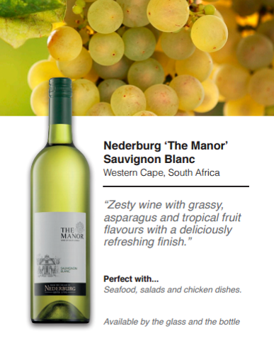 Hopping on down to our bar? Treat yourself to a taste of South Africa with #finewine from <a href="/nederburg_UK/">Nederburg Wines</a>